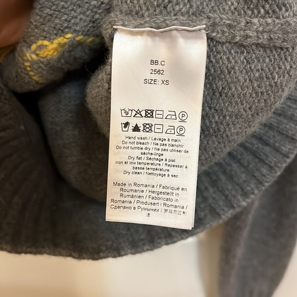 Ganni world - graphic puff shoulder pullover - Picture 4 of 9